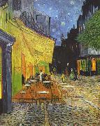 Vincent Van Gogh The CafeTerrace on the Place du Forum, Arles, at Night September oil painting picture wholesale